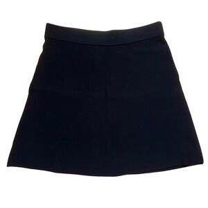 LOFT Outlet (LP) Black A-Line Sweater Skirt